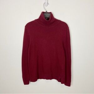 Barbour Wool Blend Pendle Turtleneck Sweater Size 6